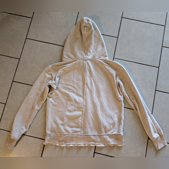 We the Free Beigey White Ombre Zuma Hoodie Sweater size Small - Picture 13 of 16